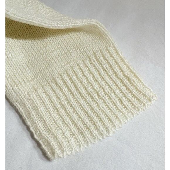 Mia & Tess Santa Sweater Women’s Size L Cream Color The Paper Store - Picture 11 of 13